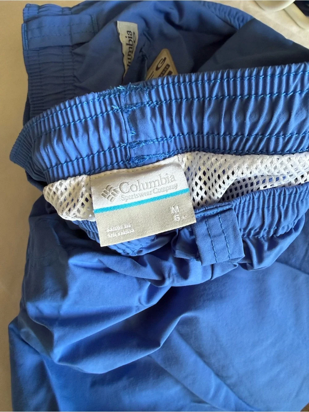 Columbia Men's Blue Swim Trunks